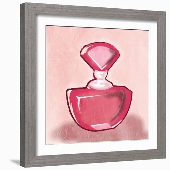 Pink Perfume Mate-Jace Grey-Framed Art Print