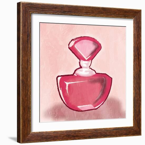 Pink Perfume Mate-Jace Grey-Framed Art Print