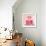 Pink Perfume Mate-Jace Grey-Framed Art Print displayed on a wall