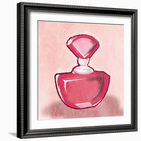 Pink Perfume Mate-Jace Grey-Framed Art Print