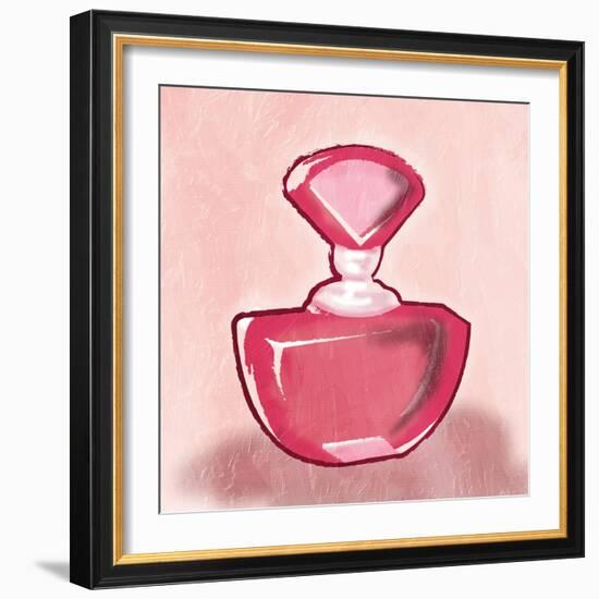 Pink Perfume Mate-Jace Grey-Framed Art Print