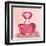 Pink Perfume Mate-Jace Grey-Framed Art Print