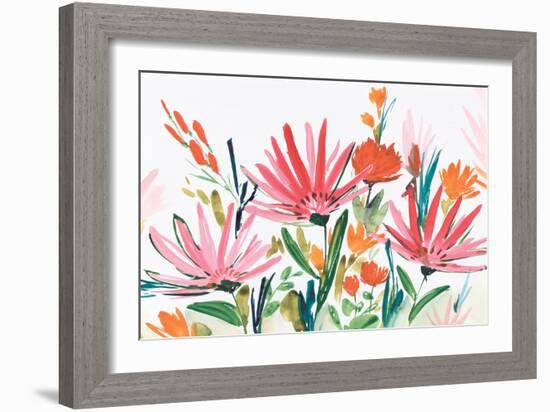 Pink Petals-Isabelle Z-Framed Art Print