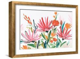 Pink Petals-Isabelle Z-Framed Art Print