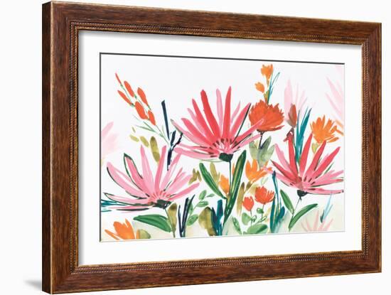 Pink Petals-Isabelle Z-Framed Art Print