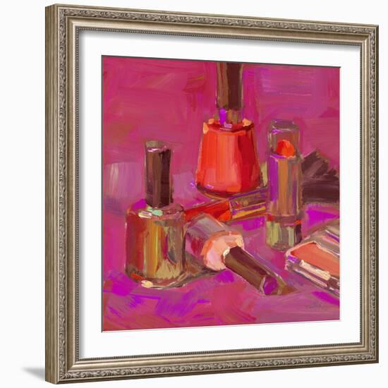 Pink Polish Pumped-Patti Mollica-Framed Art Print