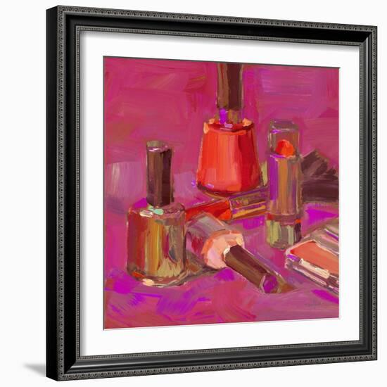 Pink Polish Pumped-Patti Mollica-Framed Art Print