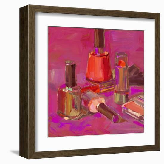 Pink Polish Pumped-Patti Mollica-Framed Art Print