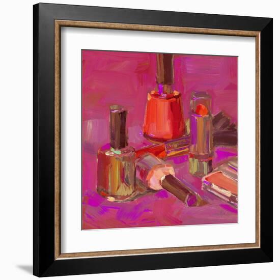 Pink Polish Pumped-Patti Mollica-Framed Art Print