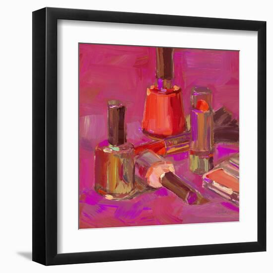 Pink Polish Pumped-Patti Mollica-Framed Art Print