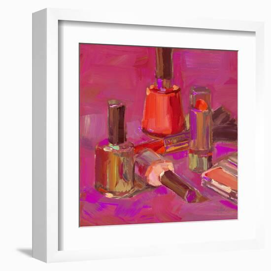 Pink Polish Pumped-Patti Mollica-Framed Art Print