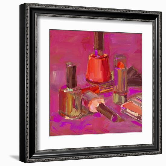 Pink Polish Pumped-Patti Mollica-Framed Art Print