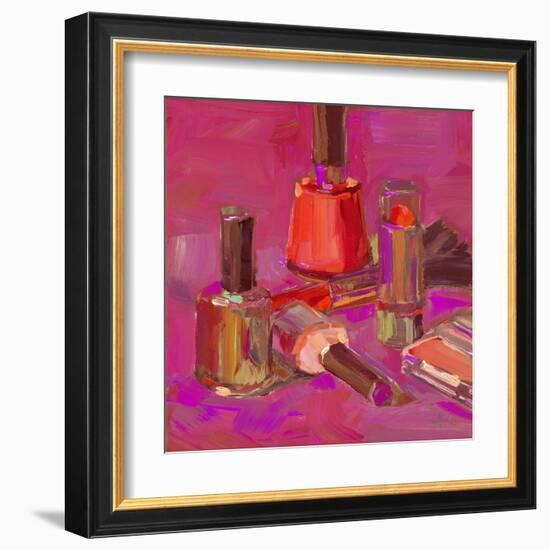 Pink Polish Pumped-Patti Mollica-Framed Art Print