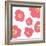 Pink Pop Flowers-Jan Weiss-Framed Premium Giclee Print