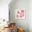 Pink Pop Flowers-Jan Weiss-Framed Premium Giclee Print displayed on a wall