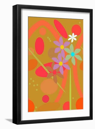 Pink Pop II-Ruth Palmer-Framed Art Print