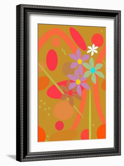 Pink Pop II-Ruth Palmer-Framed Art Print