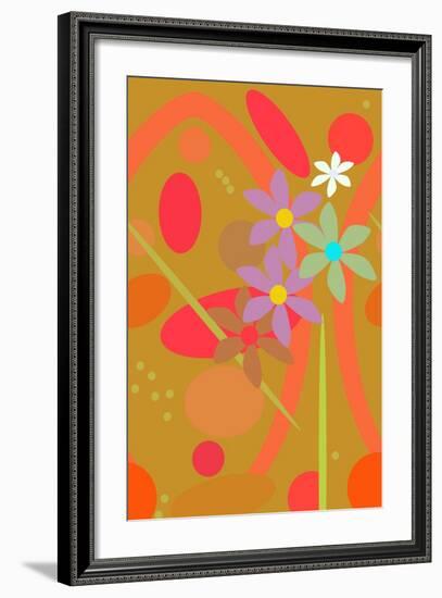 Pink Pop II-Ruth Palmer-Framed Art Print