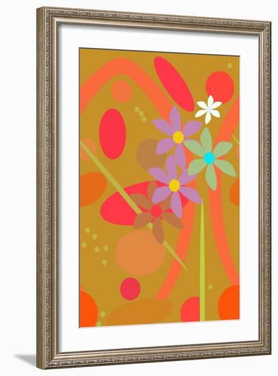 Pink Pop II-Ruth Palmer-Framed Art Print