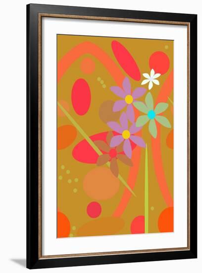 Pink Pop II-Ruth Palmer-Framed Art Print