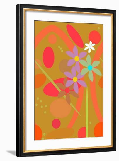 Pink Pop II-Ruth Palmer-Framed Art Print