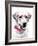 Pink Pop on Pup-Susan Bryant-Framed Art Print