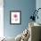 Pink Poppy-Albert Koetsier-Framed Premium Giclee Print displayed on a wall