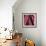 Pink Purse II-Kate Archie-Framed Art Print displayed on a wall