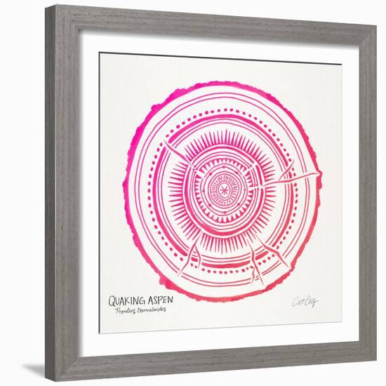 Pink Quaking-Cat Coquillette-Framed Giclee Print