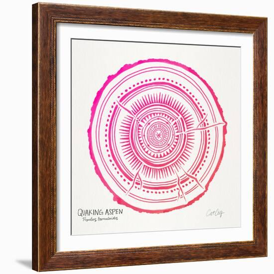 Pink Quaking-Cat Coquillette-Framed Giclee Print