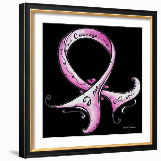 Pink Ribbon 2-Megan Aroon Duncanson-Framed Giclee Print