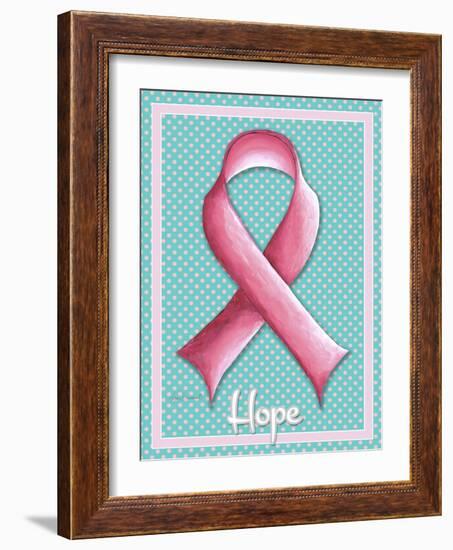 Pink Ribbon 5-Megan Duncanson-Framed Giclee Print