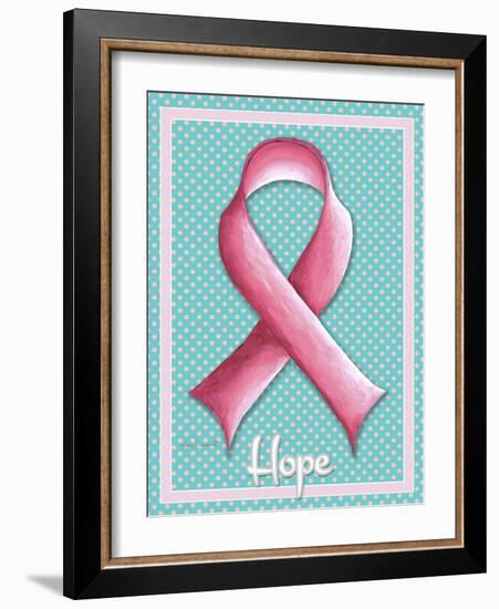 Pink Ribbon 5-Megan Duncanson-Framed Giclee Print