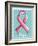 Pink Ribbon 5-Megan Duncanson-Framed Giclee Print