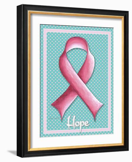 Pink Ribbon 5-Megan Duncanson-Framed Giclee Print