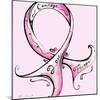 Pink Ribbon Breast Cancer-Megan Aroon Duncanson-Mounted Art Print