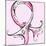 Pink Ribbon Breast Cancer-Megan Aroon Duncanson-Mounted Art Print