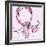 Pink Ribbon Breast Cancer-Megan Aroon Duncanson-Framed Art Print