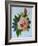 Pink Rose and Bud, 1986-Joan Thewsey-Framed Giclee Print