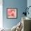 Pink Rose-null-Framed Photographic Print displayed on a wall