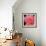 Pink Rose-Hyunah Kim-Framed Art Print displayed on a wall