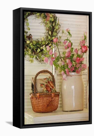 Pink Roses I-Philip Clayton-thompson-Framed Premier Image Canvas