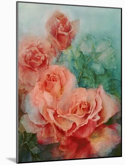 Pink Roses, Prima Ballerina-Karen Armitage-Mounted Giclee Print