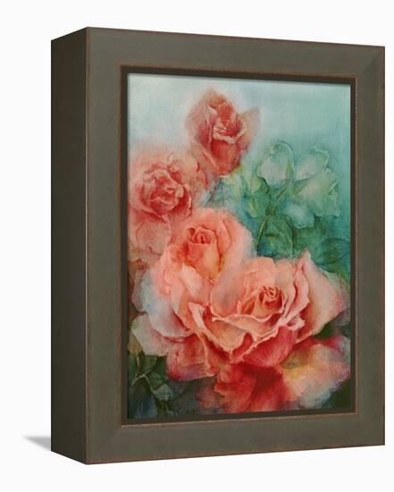 Pink Roses, Prima Ballerina-Karen Armitage-Framed Premier Image Canvas