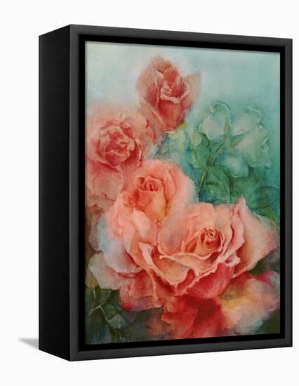 Pink Roses, Prima Ballerina-Karen Armitage-Framed Premier Image Canvas