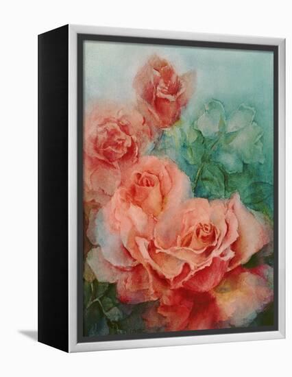 Pink Roses, Prima Ballerina-Karen Armitage-Framed Premier Image Canvas