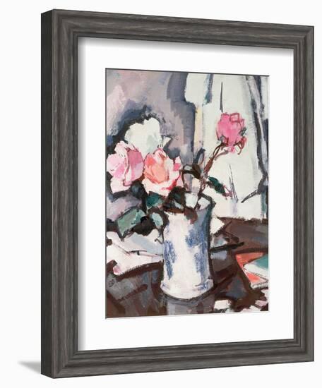 Pink Roses-Samuel John Peploe-Framed Giclee Print