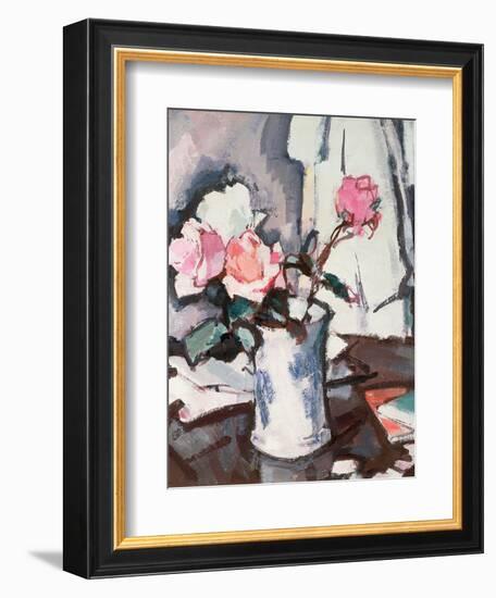 Pink Roses-Samuel John Peploe-Framed Giclee Print