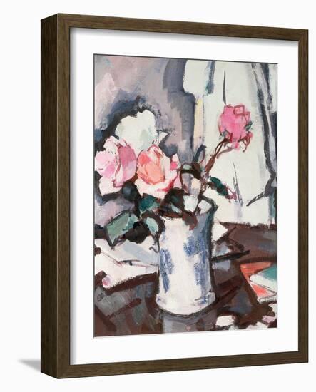 Pink Roses-Samuel John Peploe-Framed Giclee Print