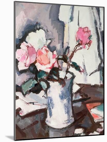 Pink Roses-Samuel John Peploe-Mounted Giclee Print